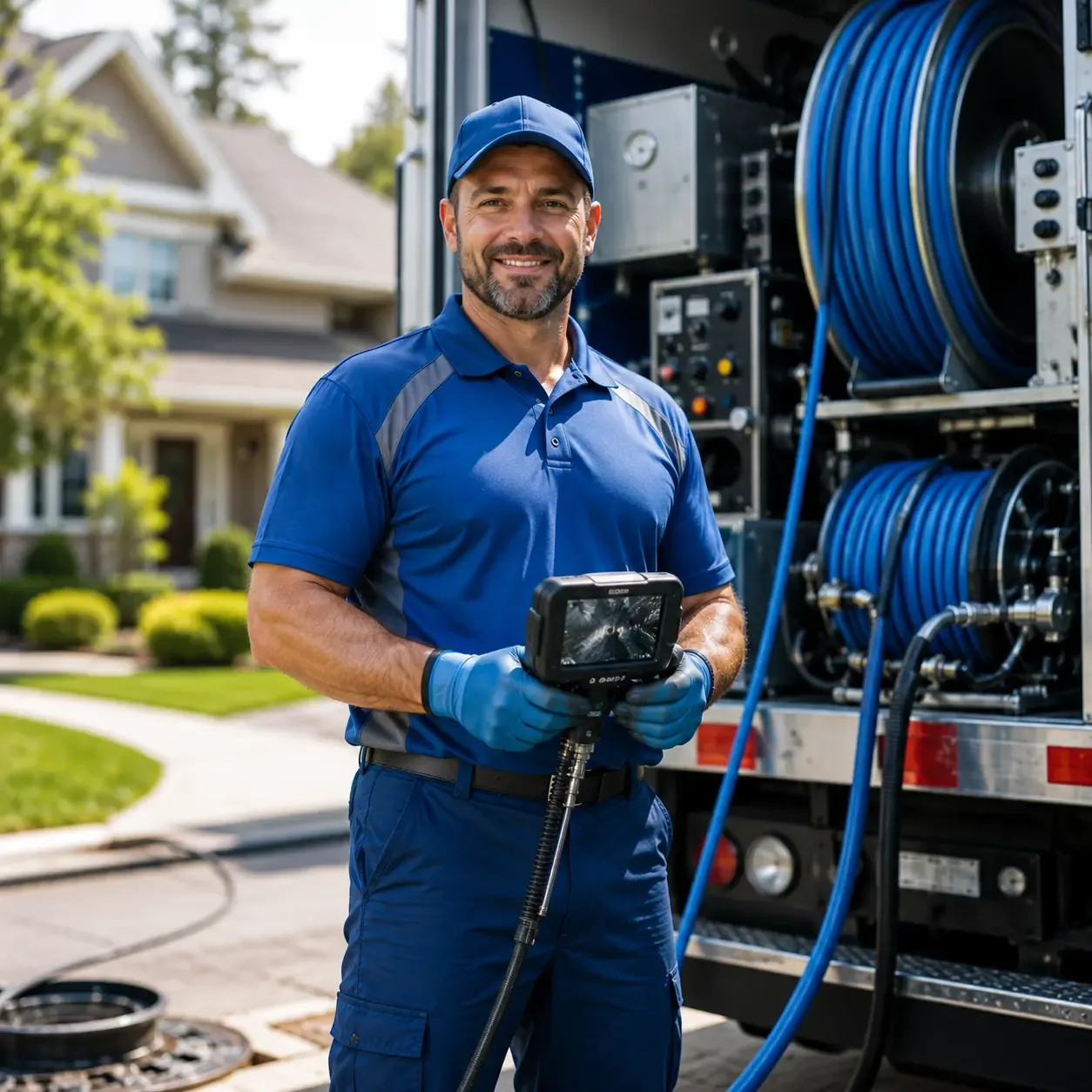 Local outdoor drain cleaning specialists in Peach Creek, WV